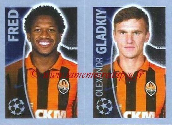 2015-16 - Topps UEFA Champions League Stickers - N° 061 - FRED + Olexandr GLADKIY (FC Shakhtar Donetsk)