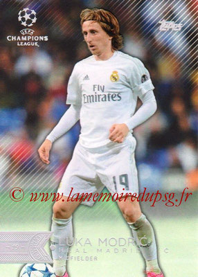 2015-16 - Topps UEFA Champions League Showcase Soccer - N° 012 - Luka MODRIC (Real Madrid CF)