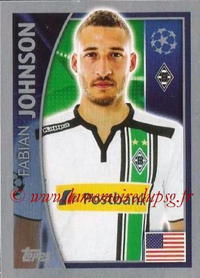 2015-16 - Topps UEFA Champions League Stickers - N° 289 - Fabian JOHNSON (VfL Borussia Mönchengladbach)