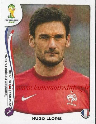 2014 - Panini FIFA World Cup Brazil Stickers - N° 376 - Hugo LLORIS (France)
