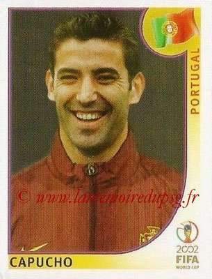 2002 - Panini FIFA World Cup Stickers - N° 308 - CAPUCHO (Portugal)