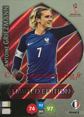 2018 - Panini FIFA World Cup Russia Adrenalyn XL - N° LE-AG - Antoine GRIEZMANN (France) (Limited Edition)