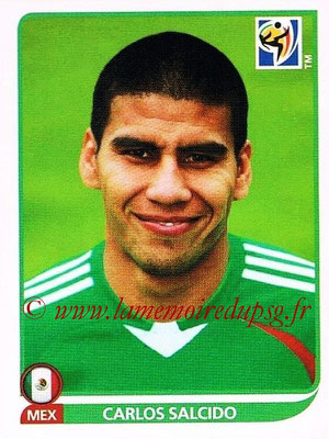 2010 - Panini FIFA World Cup South Africa Stickers - N° 052 - Carlos SALCIDO (Méxique)