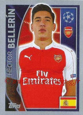 2015-16 - Topps UEFA Champions League Stickers - N° 394 - Héctor BELLERIN (Arsenal FC)