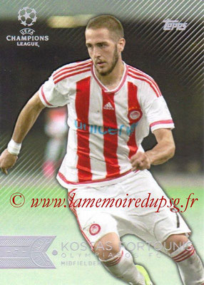 2015-16 - Topps UEFA Champions League Showcase Soccer - N° 147 - Kostas FORTOUNIS (Olympiacos FC)