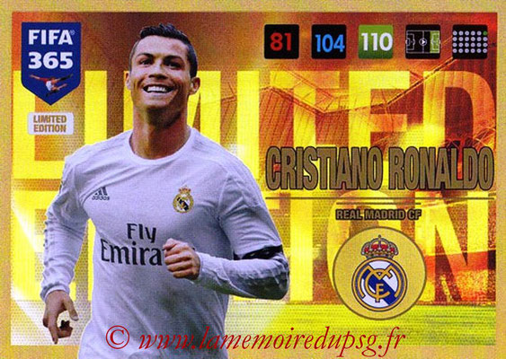 2016-17 - Panini Adrenalyn XL FIFA 365 - N° LE13 - Cristiano RONALDO (Real Madrid CF) (Limited Edition)