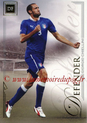 2014 - Futera World Football Unique - N° 012 - Giorgio CHIELLINI (Defender)