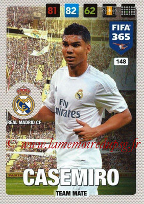 2016-17 - Panini Adrenalyn XL FIFA 365 - N° 148 - CASEMIRO (Real Madrid CF)