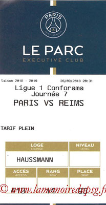 Tickets  PSG-Stade Reims  2018-19