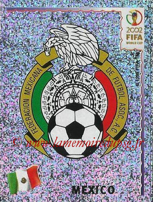 2002 - Panini FIFA World Cup Stickers - N° 494 - Logo Mexique