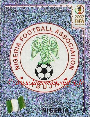 2002 - Panini FIFA World Cup Stickers - N° 404 - Logo Nigéria
