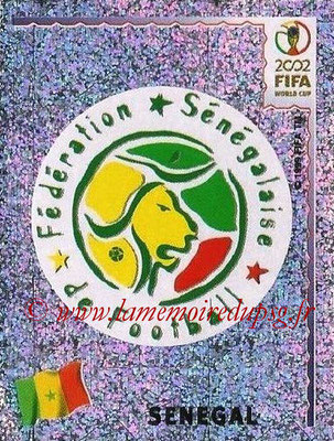 2002 - Panini FIFA World Cup Stickers - N° 044 - Ecusson Sénégal