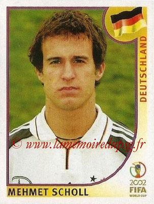 2002 - Panini FIFA World Cup Stickers - N° 326 - Mehmet SCHOLL (Allemagne)