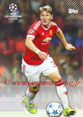 2015-16 - Topps UEFA Champions League Showcase Soccer - N° 036 - Bastian SCHWEINSTEIGER (Manchester United FC)