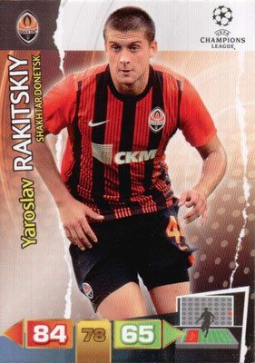 2011-12 - Panini Champions League Cards - N° 240 - Yaroslav RAKITSKIY (Shakhtar Donetsk)