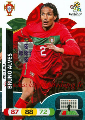 Panini Euro 2012 Cards Adrenalyn XL - N° 167 - Bruno ALVES (Portugal)
