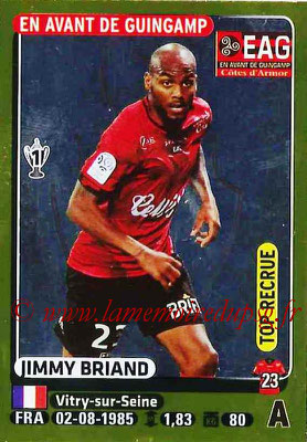 2015-16 - Panini Ligue 1 Stickers - N° 144 - Jimmy BRIAND (EA Guingamp) (Top recrue)