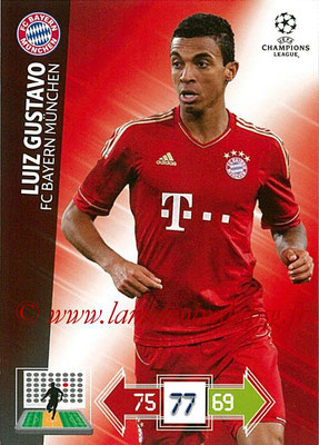 2012-13 - Adrenalyn XL champions League N° 053 - Luiz GUSTAVO (FC Bayern Munich)