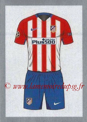 2015-16 - Topps UEFA Champions League Stickers - N° 152 - Maillot Domicile (Club Atlético de Madrid)