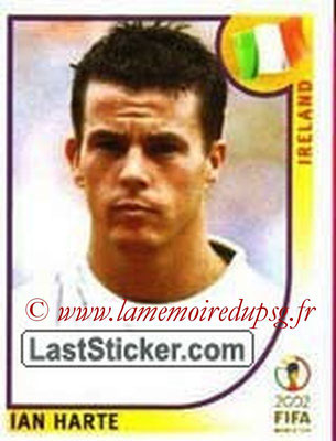 2002 - Panini FIFA World Cup Stickers - N° 353 - Ian HARTE (Irlande)
