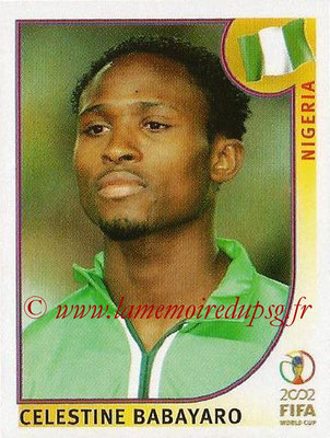 2002 - Panini FIFA World Cup Stickers - N° 411 - Celestine BABAYARO (Nigéria)