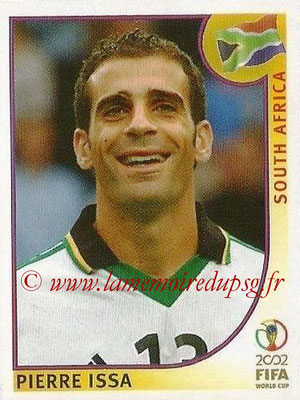 2002 - Panini FIFA World Cup Stickers - N° 155 - Pierre ISSA (Afrique du Sud)