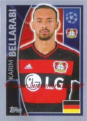 2015-16 - Topps UEFA Champions League Stickers - N° 330 - Karim BELLARABI (Bayer 04 Leverkusen)