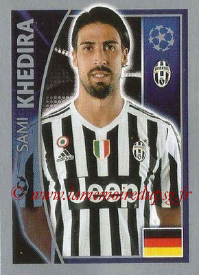 2015-16 - Topps UEFA Champions League Stickers - N° 244 - Sami KHEDIRA (Juventus FC)