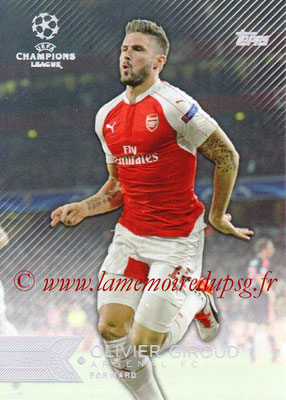 2015-16 - Topps UEFA Champions League Showcase Soccer - N° 143 - Olivier GIROUD (Arsenal FC)