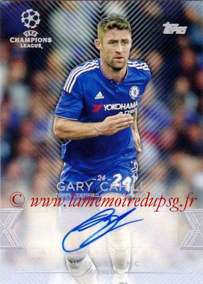 2015-16 - Topps UEFA Champions League Showcase Soccer - N° CLA-GC - Gary CAHILL (Chelsea FC) (Base Autographs Cards)
