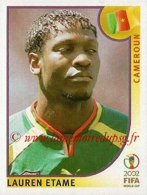 2002 - Panini FIFA World Cup Stickers - N° 379 - Lauren ETAME (Cameroun)