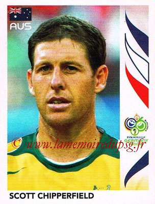 2006 - Panini FIFA World Cup Germany Stickers - N° 419 - Scott CHIPPERFIELD (Australie)