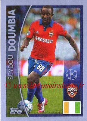 2015-16 - Topps UEFA Champions League Stickers - N° 085 - Seydou DOUMBIA (CSKA Moscou)