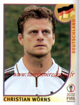 N° 319 - Christian WORNS (1998-99, PSG > 2002, Allemagne)