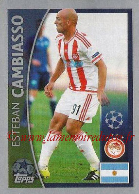 2015-16 - Topps UEFA Champions League Stickers - N° 373 - Esteban CAMBIASSO (Olympiacos FC)