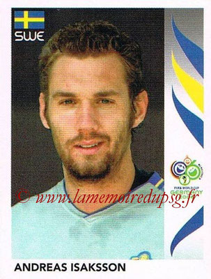 2006 - Panini FIFA World Cup Germany Stickers - N° 152 - Andreas ISAKSSON (Suède)