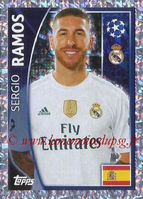 2015-16 - Topps UEFA Champions League Stickers - N° 035 - Sergio RAMOS (Real Madrid CF)