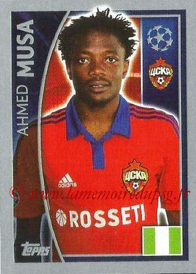 2015-16 - Topps UEFA Champions League Stickers - N° 129 - Ahmed MUSA (CSKA Moscou)