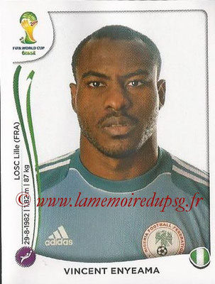 2014 - Panini FIFA World Cup Brazil Stickers - N° 471 - Vincent ENYEAMA (Nigéria)