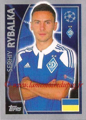 2015-16 - Topps UEFA Champions League Stickers - N° 485 - Serhiy RYBALKA (FC Dynamo Kiev)