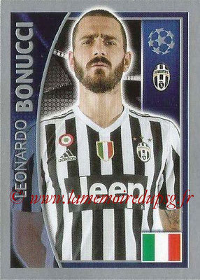 2015-16 - Topps UEFA Champions League Stickers - N° 236 - Leonardo BONUCCI (Juventus FC)