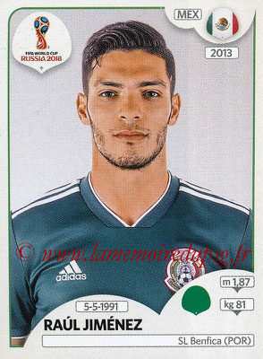 2018 - Panini FIFA World Cup Russia Stickers - N° 468 - Raul JIMENEZ (Mexique)