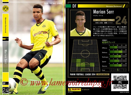 Panini Football League 2014 - PFL06 - N° 094 - Marian SARR (Borussia Dortmund)