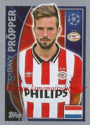 2015-16 - Topps UEFA Champions League Stickers - N° 098 - Davy PROPPER (PSV Eindhoven)