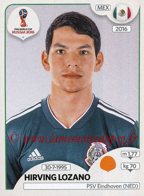 2018 - Panini FIFA World Cup Russia Stickers - N° 467 - Hirving LOZANO (Mexique)