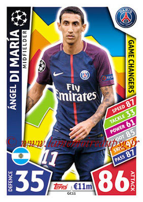 N° GC11 - Angel DI MARIA (Game Changers)