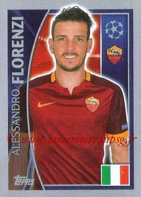 2015-16 - Topps UEFA Champions League Stickers - N° 344 - Alessandro FLORENZI (AS Roma)