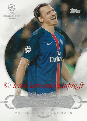 2015-16 - Topps UEFA Champions League Showcase Soccer - N° BB-ZI - Zlatan IBRAHIMOVIC (Paris Saint-Germain) (Best of the Best)