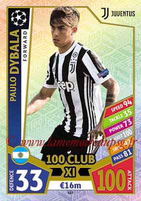 2017-18 - Topps UEFA Champions League Match Attax - N° 427 - Paulo DYBALA (Juventus) (UCL Club XI)