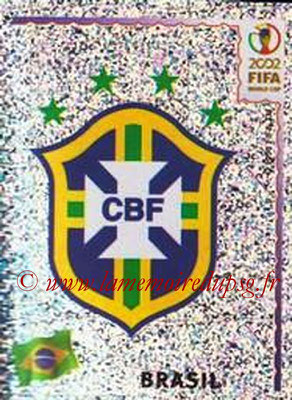 2002 - Panini FIFA World Cup Stickers - N° 170 - Logo Brésil